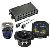 Compatible with Mitsubishi Mighty Max 87-96 OEM Speaker Replacement Harmony R4 & CXA360.4 Amp