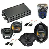 Compatible with Plymouth Reliant 1981-1989 OEM Speaker Replacement Harmony R68 R35 & CXA360.4 Amp