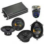 Compatible with Toyota Previa Van 1991-1997 OEM Speaker Replacement Harmony R5 R65 & CXA360.4 Amp