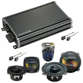 Compatible with Toyota Truck/4 Runner 84-88 OEM Speaker Replacement Harmony R4 R65 & CXA360.4 Amp