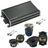 Compatible with Volkswagen Cabriolet 85-93 OEM Speaker Replacement Harmony R46 R35 & CXA360.4 Amp