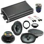 Compatible with Chevy Malibu Classic 2008 Speakers Replacement Harmony C65 C69 & CXA360.4 Amp