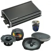 Compatible with Dodge Challenger 2008-2014 Speakers Replacement Harmony C69 C5 & CXA360.4 Amp