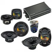 Compatible with Infiniti QX56 04-05 OEM Speaker Replacement Harmony R69 R4 R65 & CXA360.4 Amp