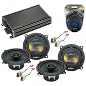 Compatible with Nissan Maxima 1987-1988 Factory Speaker Replacement Harmony (2) R5 & CXA360.4