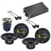 Compatible with Saturn S Series 2000-2002 OEM Speaker Replacement Harmony (2) R65 & CXA360.4 Amp