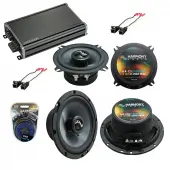 Compatible with Chevy Tahoe 2007-2014 Factory Speakers Replacement Harmony C65 C5 & CXA360.4 Amp