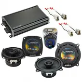 Compatible with Nissan Maxima 1982-1984 Factory Speaker Replacement Harmony R4 R5 & CXA360.4 Amp