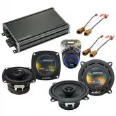 Compatible with Nissan Sentra 1982-1986 Factory Speaker Replacement Harmony R4 R5 & CXA360.4 Amp