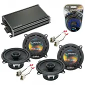 Compatible with Nissan Stanza 1982-1986 Factory Speaker Replacement Harmony (2) R5 & CXA360.4