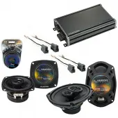 Compatible with Eagle Summit 1988-1992 Factory Speaker Replacement Harmony R4 R69 & CXA360.4 Amp