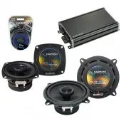 Compatible with Mazda GLC 1985-1985 Factory Speaker Replacement Harmony R5 R4 & CXA360.4 Amp