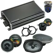 Compatible with Plymouth Breeze 1996-1999 Speakers Replacement Harmony C35 C69 & CXA360.4 Amp