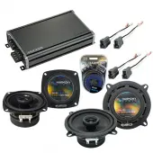 Compatible with Toyota Celica 1982-1985 Factory Speaker Replacement Harmony R4 R5 & CXA360.4 Amp