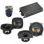 Compatible with Toyota Paseo 1992-1995 Factory Speaker Replacement Harmony R4 R65 & CXA360.4 Amp