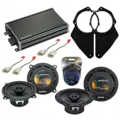 Compatible with Toyota T100 1993-1998 Factory Speaker Replacement Harmony (2) R65 & CXA360.4 Amp