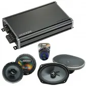 Compatible with Toyota Corolla 2009-2013 OEM Speakers Replacement Harmony C65 C69 & CXA360.4 Amp