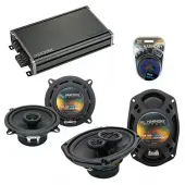 Compatible with Cadillac Seville 1997-2001 OEM Speaker Replacement Harmony R5 R69 & CXA360.4 Amp