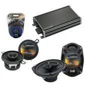 Compatible with Pontiac Sunbird 1982-1988 OEM Speaker Replacement Harmony R35 R69 & CXA360.4 Amp