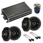 Compatible with Chevy Colorado 2004-2012 Factory Speaker Replacement Kicker (2) DSC65 & CXA360.4