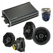 Compatible with Chevy Corvette 1990-1996 Factory Speaker Replacement Kicker DSC4 DSC65 & CXA360.4