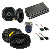 Compatible with Dodge Caravan 1984-2000 Factory Speaker Replacement Kicker DSC5 DSC693 & CXA360.4