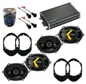 Compatible with Lincoln MKX 2007-2010 Factory Speaker Replacement Kicker (2) DSC68 & CXA360.4