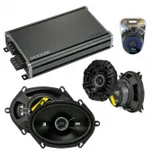 Compatible with Ford Bronco II 1983-1988 Factory Speaker Replacement Kicker DSC4 DSC68 & CXA360.4
