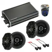 Compatible with Saturn VUE 2004-2005 Factory Speaker Replacement Kicker (2) DSC65 & CXA360.4