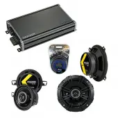 Compatible with Volvo S40 2000-2004 Factory Speaker Replacement Kicker DSC5 DSC35 & CXA360.4