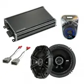 Compatible with Honda S2000 2000-2009 Speaker Replacement Kicker DSC65 & CXA360.4 Amplifier