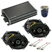 Compatible with Mazda 626 1993-2002 Factory Speaker Replacement Kicker (2) DSC68 & CXA360.4