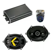 Compatible with Mazda Miata 1998-2014 Speaker Replacement Kicker DSC68 & CXA360.4 Amplifier