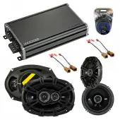 Compatible with Nissan Pathfinder 2005-2007 Speaker Replacement Kicker DS Series & CXA360.4 Amp