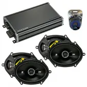 Compatible with Nissan Quest 1993-2006 Factory Speaker Replacement Kicker (2) DSC68 & CXA360.4