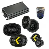 Compatible with Oldsmobile Ninety-Eight 1985-1985 Speaker Replacement Kicker DS & CXA360.4 Amp