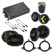 Compatible with Plymouth Neon 1995-1999 Speaker Replacement Kicker DSC65 DSC35 & CXA360.4 Amp