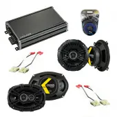 Compatible with Cadillac Brougham 1987-1992 Speaker Replacement Kicker DSC5 DSC693 & CXA360.4 Amp