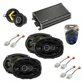 Compatible with Chrysler 300 2005-2007 Speaker Replacement Kicker (2) DSC693 DSC35 & CXA360.4 Amp