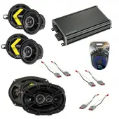 Compatible with Ford Aerostar 1986-1997 Speaker Replacement Kicker (2)DSC35 DSC693 & CXA360.4 Amp