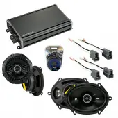 Compatible with Toyota Cressida: Luxury 82-84 Speaker Replacement Kicker DS Series & CXA360.4 Amp