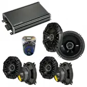 Compatible with Toyota Land Cruiser 1997-2012 Speaker Replacement Kicker DS Series & CXA360.4 Amp