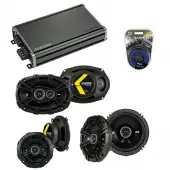 Compatible with Pontiac Bonneville 2000-2005 Speaker Replacement Kicker DS Series & CXA360.4 Amp