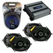 Compatible with BMW 5 Series 1990-1996 Factory Speaker Replacement Kicker (2)DSC68 & Harmony ...