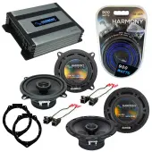 Compatible with Cadillac Escalade 2007-2014 OEM Speaker Replacement Harmony R65 R5 & Harmony HA-A400.4 Amp