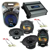 Compatible with Chevy Lumina APV 1990-1996 OEM Speaker Replacement Harmony R46 R5 & Harmony HA-A400.4 Amp