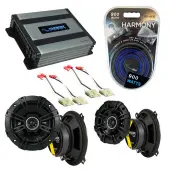 Compatible with Chevy Nova 1985-1988 Factory Speaker Replacement Kicker DSC4 DSC5 & Harmony HA-A400.4