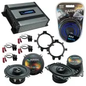 Compatible with Chevy Silverado Pickup Classic 2007 Replacement Harmony Premium Speakers Harmony HA-A400.4