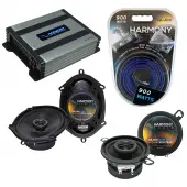 Compatible with Chrysler E-Class 1984-1993 OEM Speaker Replacement Harmony R35 R68 & Harmony HA-A400.4 Amp