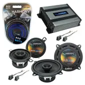Compatible with Dodge Colt Vista 1987-1991 OEM Speaker Replacement Harmony R35 R5 & Harmony HA-A400.4 Amp